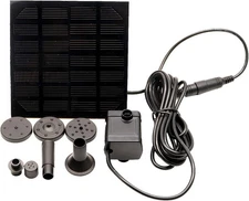 Solar Fountain Panel Water Pump Bird Bath Solar Panel Kit Outdoor Pond Garden