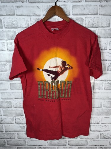 Vintage 1990er Dragon The Bruce Lee Story Film T-Shirt M USA SINGLE STITCH - Bild 1 von 7