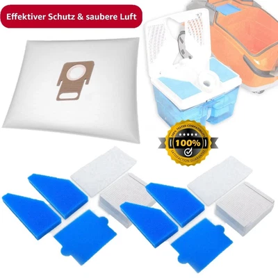 LC-PARTS Beutel & Filter Set für Thomas Pet & Family, Allergy & Family, Multi Clean X8 X7
