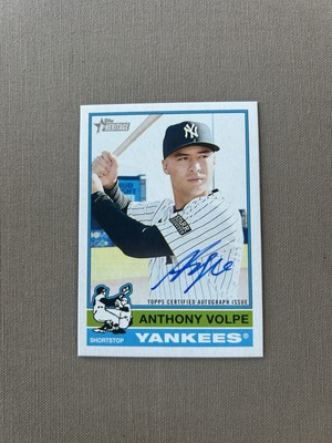 2025 Topps Heritage - Real One Autographs Anthony Volpe #ROA-AVO - Yankees