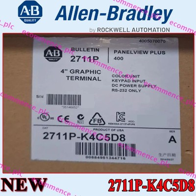 2711P-K4C5D8 New Sealed NEW PLC PanelView Plus 6 Graphic Terminal FreeShip
