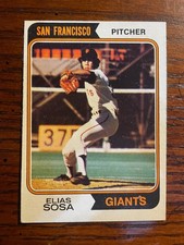 Elias Sosa - 1974 Topps Card #54- San Francisco Giants