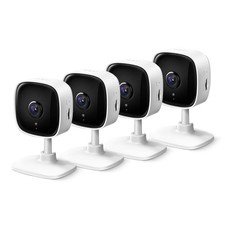 Tapo TP-Link 2K Security Camera for Baby Monitor, Dog 4-Pack, White
