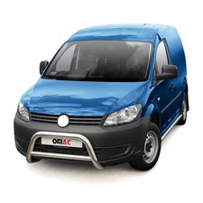 Frontbügel Schutz Frontschutzbügel für VW Caddy 2010-2018 mit ABE Stahl Silber