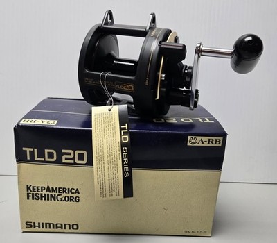 Shimano TLD 20 Graphite Conventional Saltwater Reel TLD-20 Lever Drag New
