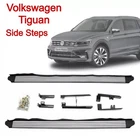 For VW Volkswagen Tiguan Allspace 2016 2024 Side Steps Running Boards Foot Rails