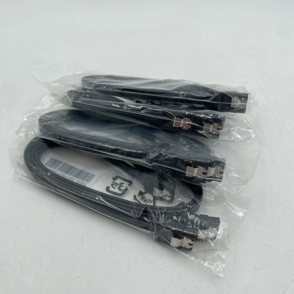 ASUS 6GB/s SATA III DATA SSD Cable 90-degree/Straight 14013-00024100 Pack-8 - Image 3 of 3