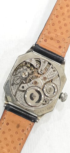 Vintage 1930's Illinois Grade 24 Art Deco Men's 17 Jewels Stainless Steel Watch - Picture 23 of 24