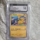 2024 Pokemon SVP EN-SV Black Star Promo World Championships #190 Pikachu CGC 10
