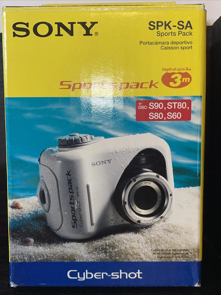 Sony SPK-SA Case Water Resistant Sports Pack Compact Camera Cover 3M Depth - Image 2 of 4