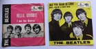 THE BEATLES TWO SWEDISH PICTURE SLV 45's RELEASED OFFICIALY WITH UK VINYL 1967