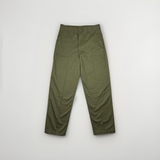 Vintage US Army OG-507 Fatigue Pants Mens 36x33 Green Utility Baker Trousers 80s