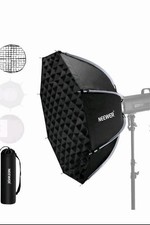 NEEWER 35'' Octagonal Softbox QR Bowens Mount Softbox with Honeycomb Grid NS35P