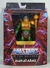 MATTEL 2025 MOTU VINTAGE COLLECTION MAN-AT-ARMS 7" FIGURE EUROPEAN MOSC SEALED