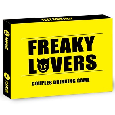 Couple Drinking Game for Date Night to Test Your Freak, Fun Couple Game for R...