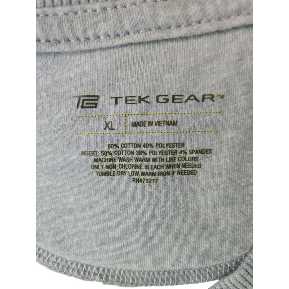 Tek Gear XL MUJER Sudadera Activa Atlética Cuello Redondo Manga Larga AMARILLOGris Foto 3 de 4