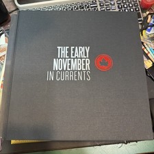 THE EARLY NOVEMBER In Currents 180G Vinyl LP + 100 PAGE PHOTO BOOK NEVER PLAYED