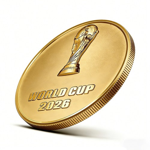 2026 FIFA WORLD CUP Commemorative Coin A Small Gift for Fellow Fans - Picture 10 of 11