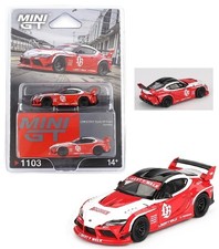 Mini GT 1:64 LB WORKS Toyota GR Supra Red/White Diecast Model Car  MGT01103-1A
