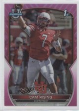 2022 Bowman U Chrome Pink Refractor Cameron Rising Cam Rising #76 10lj