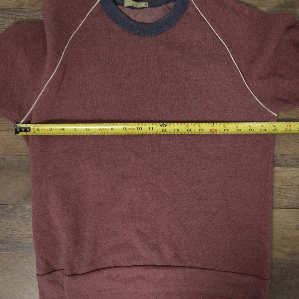 Sudadera informal tejida manga larga Alternative Earth para hombre M. rojo claro/azul Foto 4 de 4