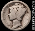 1919 Silver Mercury Dime - Scarce  Better Date  No Reserve  #i7008