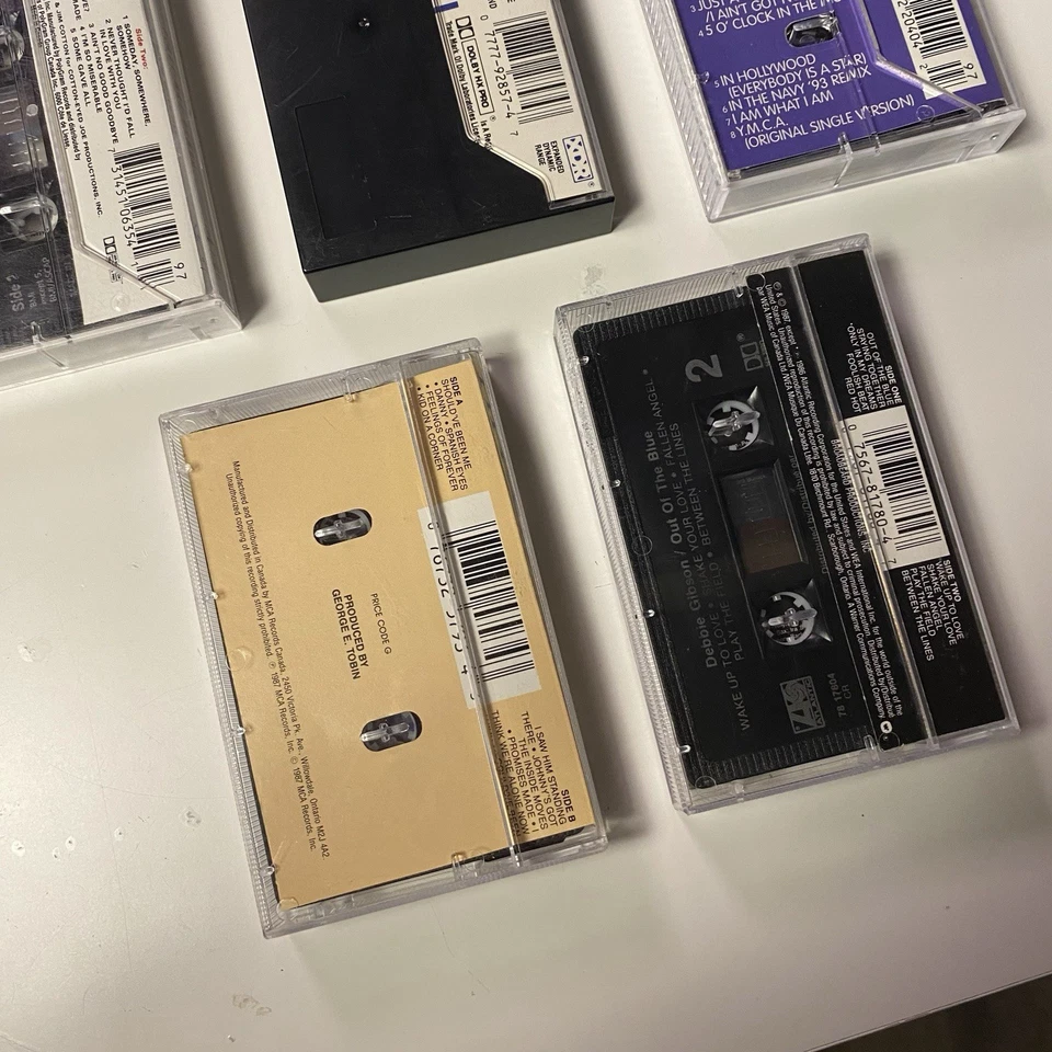 Vintage Lot 8 Cassette Tapes 80 90 Rock Rap Pop Tiffany, MC Hammer - Image 2 of 4