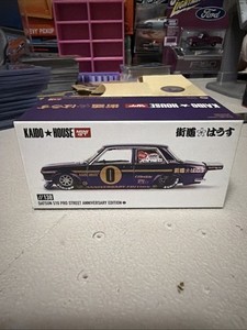 Mini GT x Kaido House 1:64 Datsun 510 Pro Street OG Purple S1/02 - Open Box