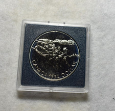 CANADA SILVER DOLLAR 1992 BU SILVER COIN ( stock# 23)