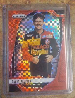 2025 Prizm Nascar Racing Red Power Prizm Davey Allison #90 /175