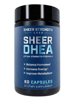 DHEA Supplement for Men 100mg - Pure 60 Count (Pack of 1)