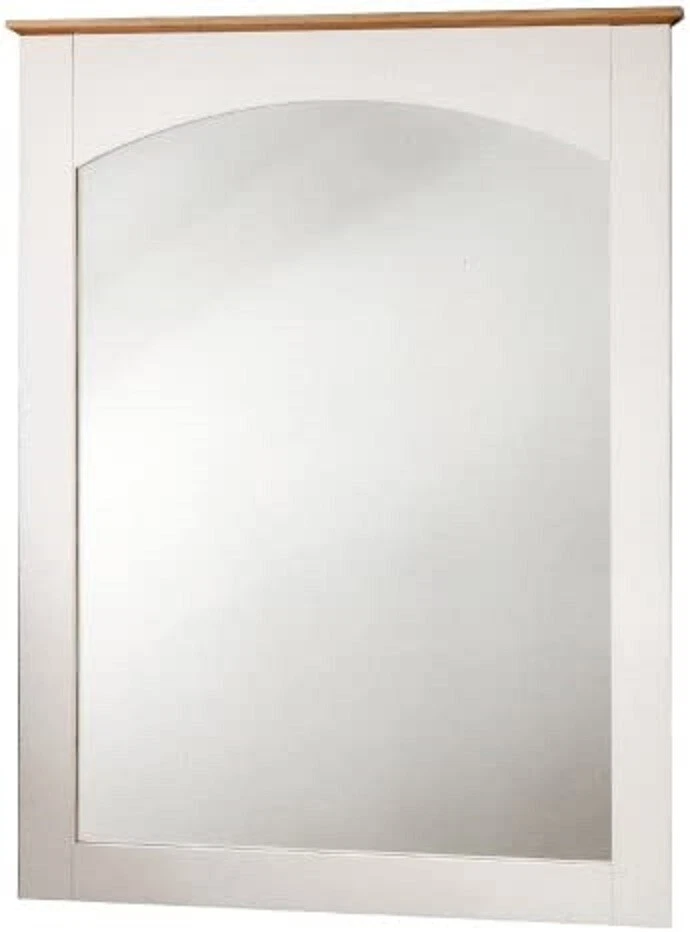 South Shore Furniture Summertime Collection Mirror Pure White