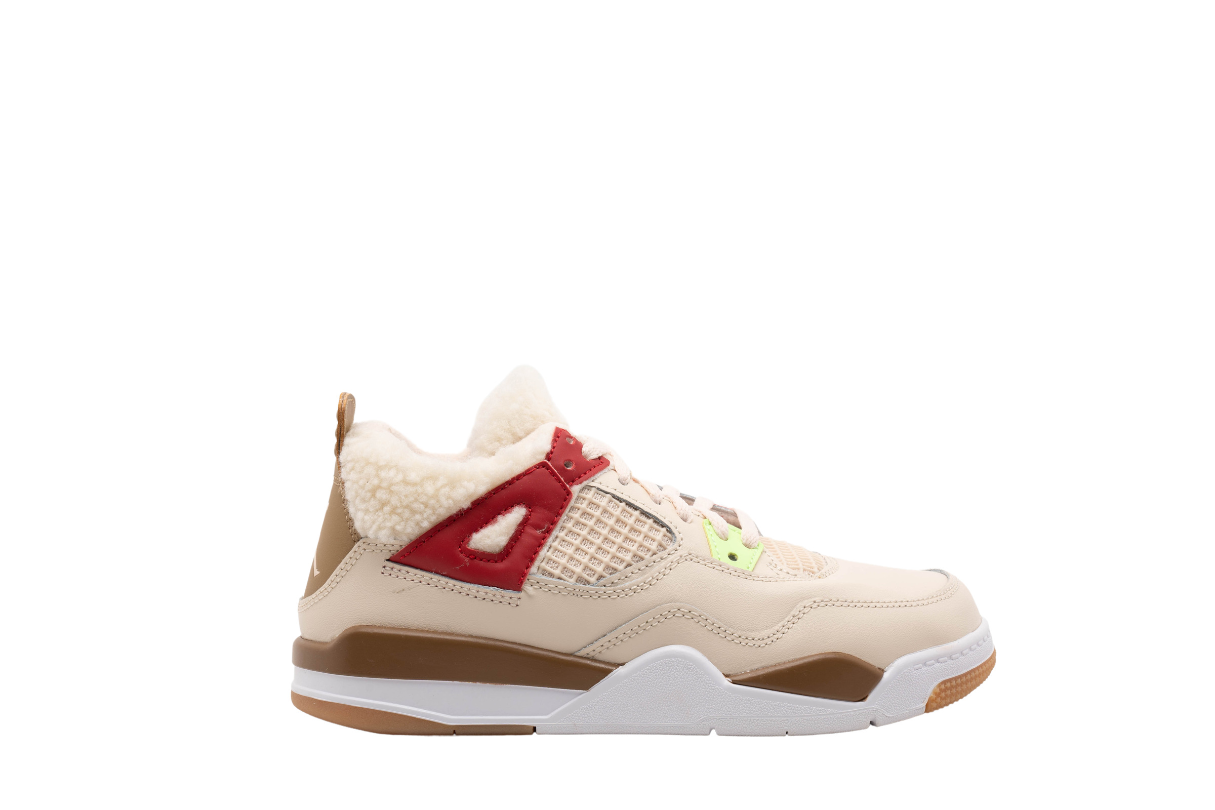 Nike Air Jordan 4 Shimmer Off-White Sail Guava Ice Cement DJ0675-200 sz 5.5