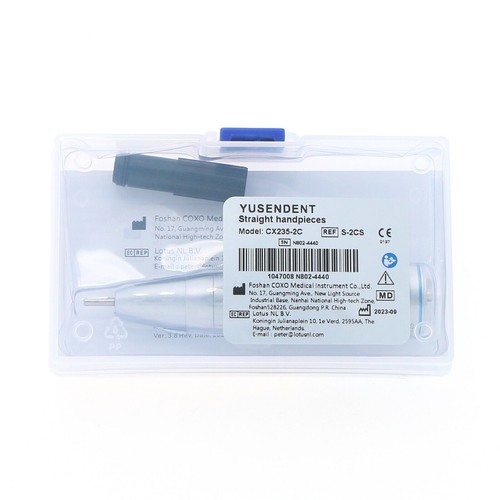Pieza de mano quirúrgica dental COXO 1:1 cono nariz recta 2CS interior externo tipo E - Imagen 7 de 10