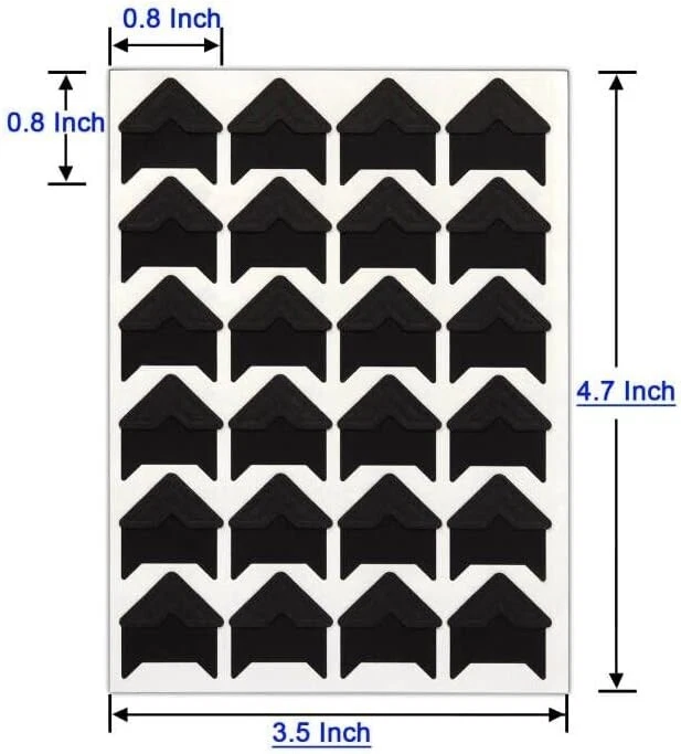 Esquinas de montaje de fotos/imágenes sin ácido de 120 piezas para álbum de recortes hágalo usted mismo Foto 4 de 4