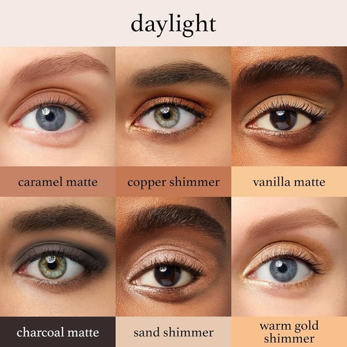 High-Pigment Waterproof Eyeshadow Stick Palette - 6 Piece Daylight Collection - Picture 5 of 12