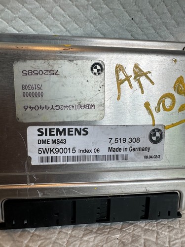 2001-05 BMW 325i Engine Computer Control ECU ECM Module 7 519 308 OEM (AA 109) - Bild 2 von 4