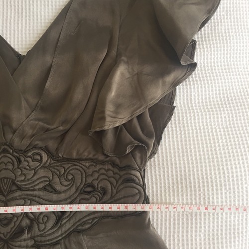 Seduce Dress - Olive - Size 10 - Picture 5 of 7