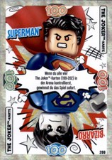 LEGO Batman Movie Karten Nr. 200 - Superman Bizarro - The Joker Karte