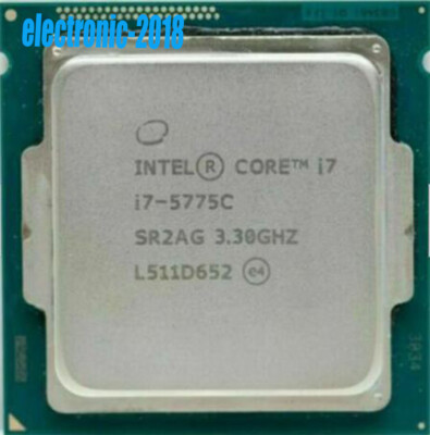 Intel Core i7-5775c srzag 3.3ghz lga1150 graphics card 6200 CPU