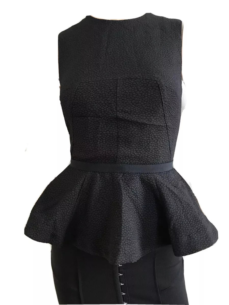 Top peplum cheap h&m