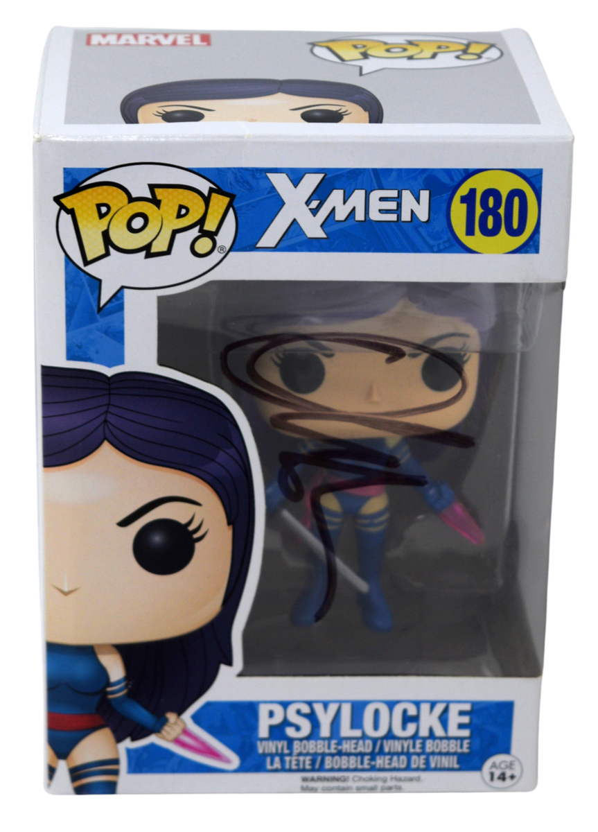 Olivia Munn Signed Funko Pop Marvel X-Men Psylocke #180 Autograph