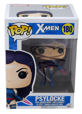 Olivia Munn Signed Funko Pop Marvel X-Men Psylocke #180 Autograph