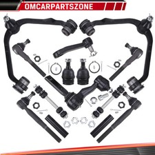 For Ford F-150 2WD 14Pc Front Suspension Control Arm Ball Joint Tie Rod Ends Kit