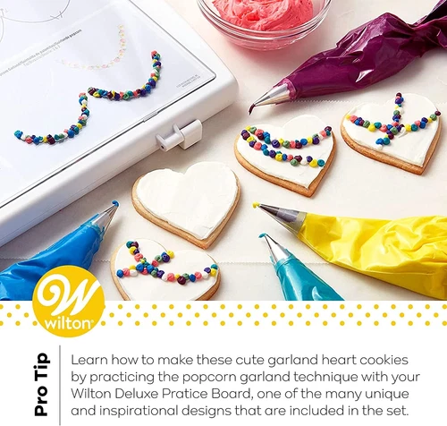 Wilton Deluxe Practice Board Set for Cake Decorating Training - Picture 4 of 10