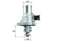 Mahle Tm 41 105 Thermostat, KÜHlmittel FÜR Alfa Romeo Chevrolet Fiat Opel Vauxha