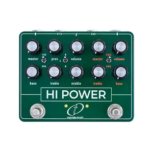 Crazy Circuits de tubes Hi Power Overdrive Pedal