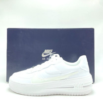  NEW WOMEN Nike Air Force 1 Platform Low TRIPLE WHITE DJ9946 100   