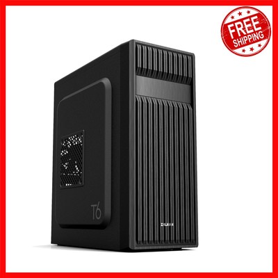 Efficient T6 ATX Full Tower Case: 120mm Fan, Mesh Design for Gaming Workstation