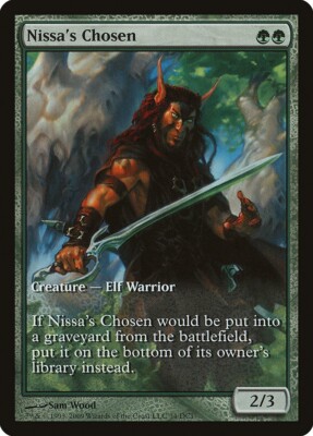 MTG NISSA's CHOSEN GAME DAY PROMO EXC - CHOOSE OF NISSA - DCI - MAGIC